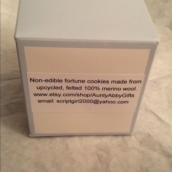 🎉NEW🎉Handmade Felted Fortune Cookies:Great Gift! - Picture 4 of 4